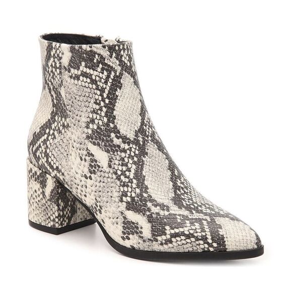 Madden Girl Women's White Snake Print Dafni Booties SZ 8.5 - Picture 9 of 9